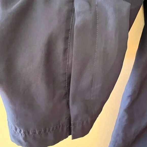 Nike Womens Athletic Athleisure Track Pants Blue White Small Ankle Side Snap - Picture 7 of 10